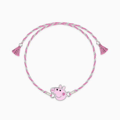 Silver Peppa Rakhi for Kids