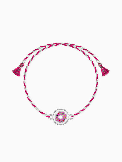 Silver Donut Life Rakhi for Kids