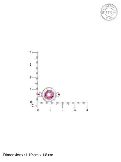 Silver Donut Life Rakhi for Kids