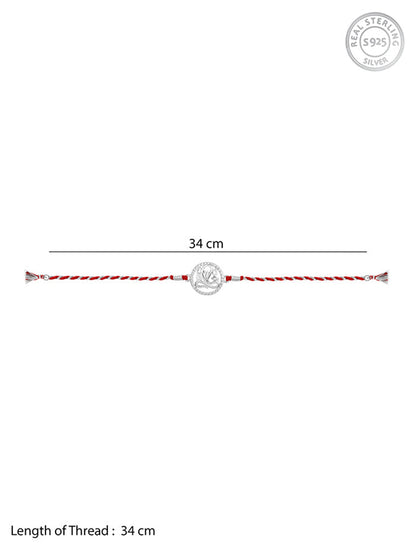 Silver Vigneshwara Rakhi