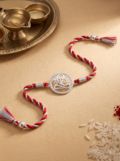 Silver Vigneshwara Rakhi