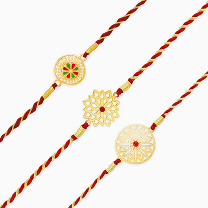 The Well-Groomed Bro Rakhi Set of 3