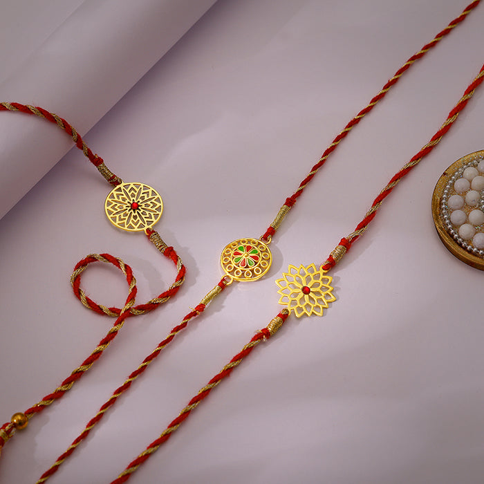 The Well-Groomed Bro Rakhi Set of 3