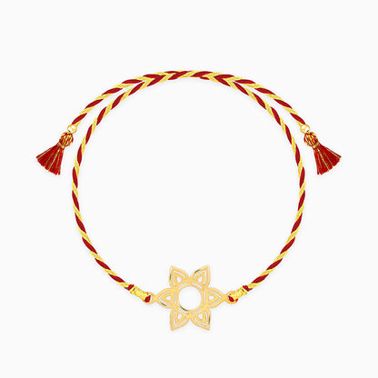 Golden Sacred Rakhi