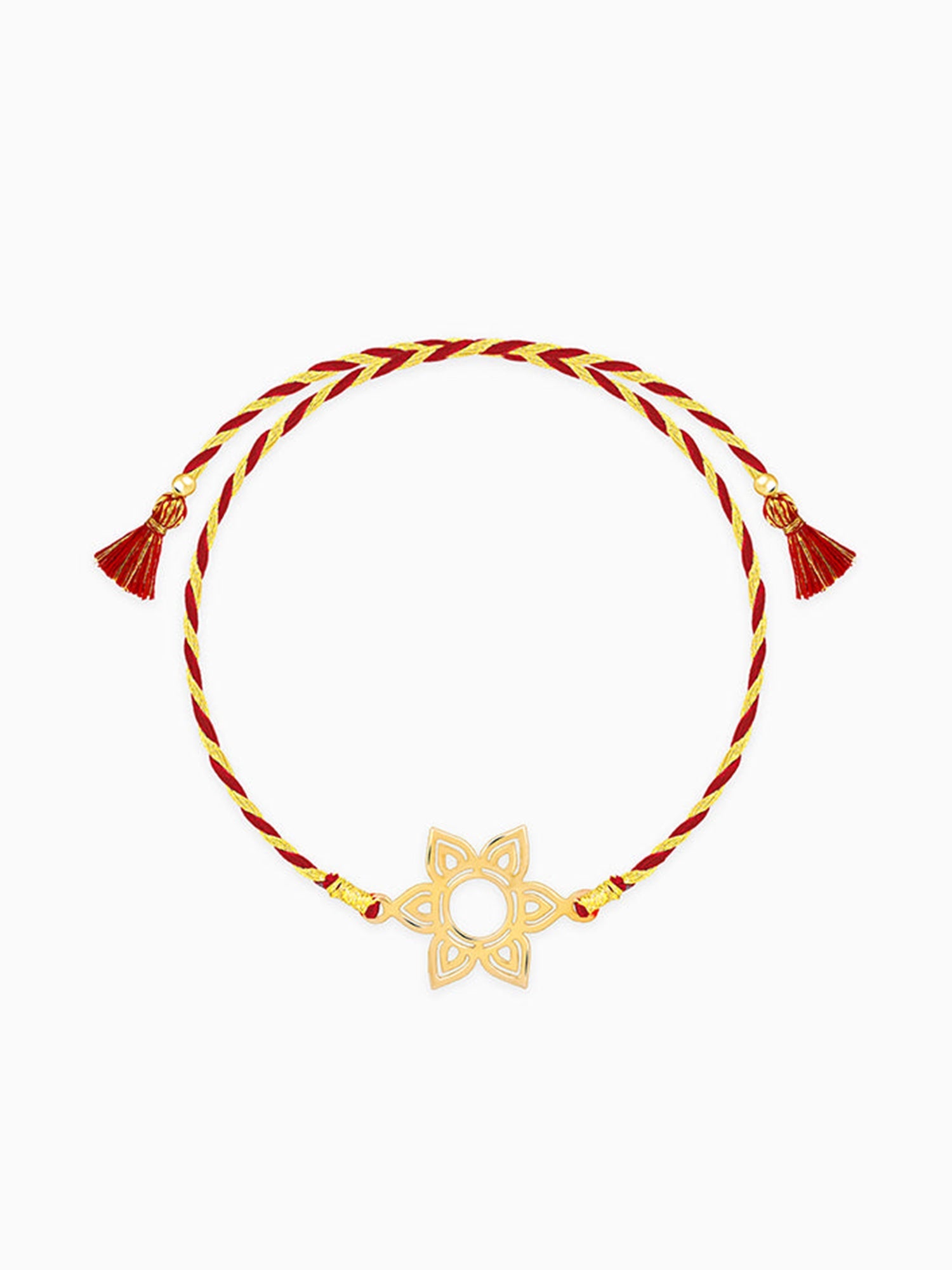 Golden Sacred Rakhi