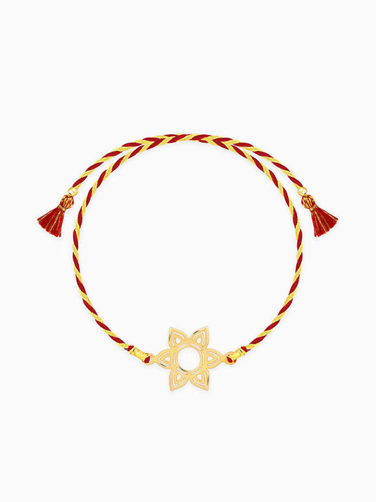 Golden Sacred Rakhi