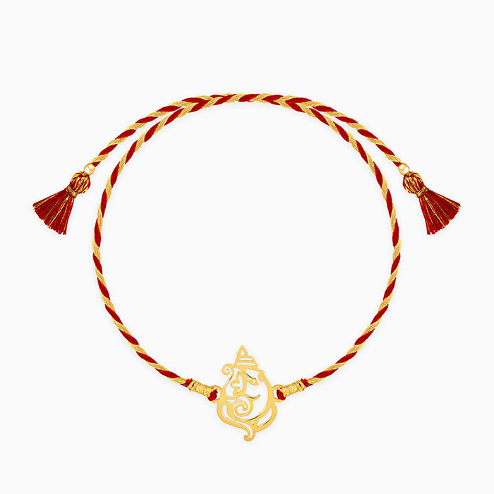 Golden Ekdant Rakhi