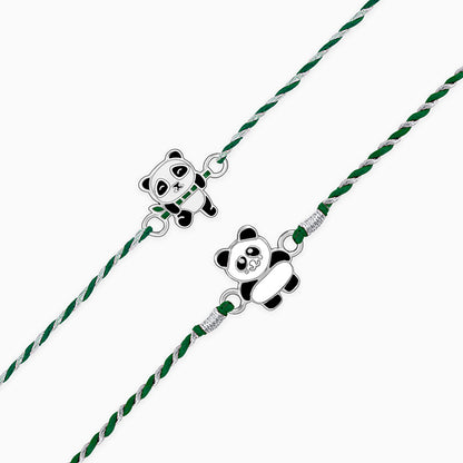 Panda Kids Rakhi Set of 2