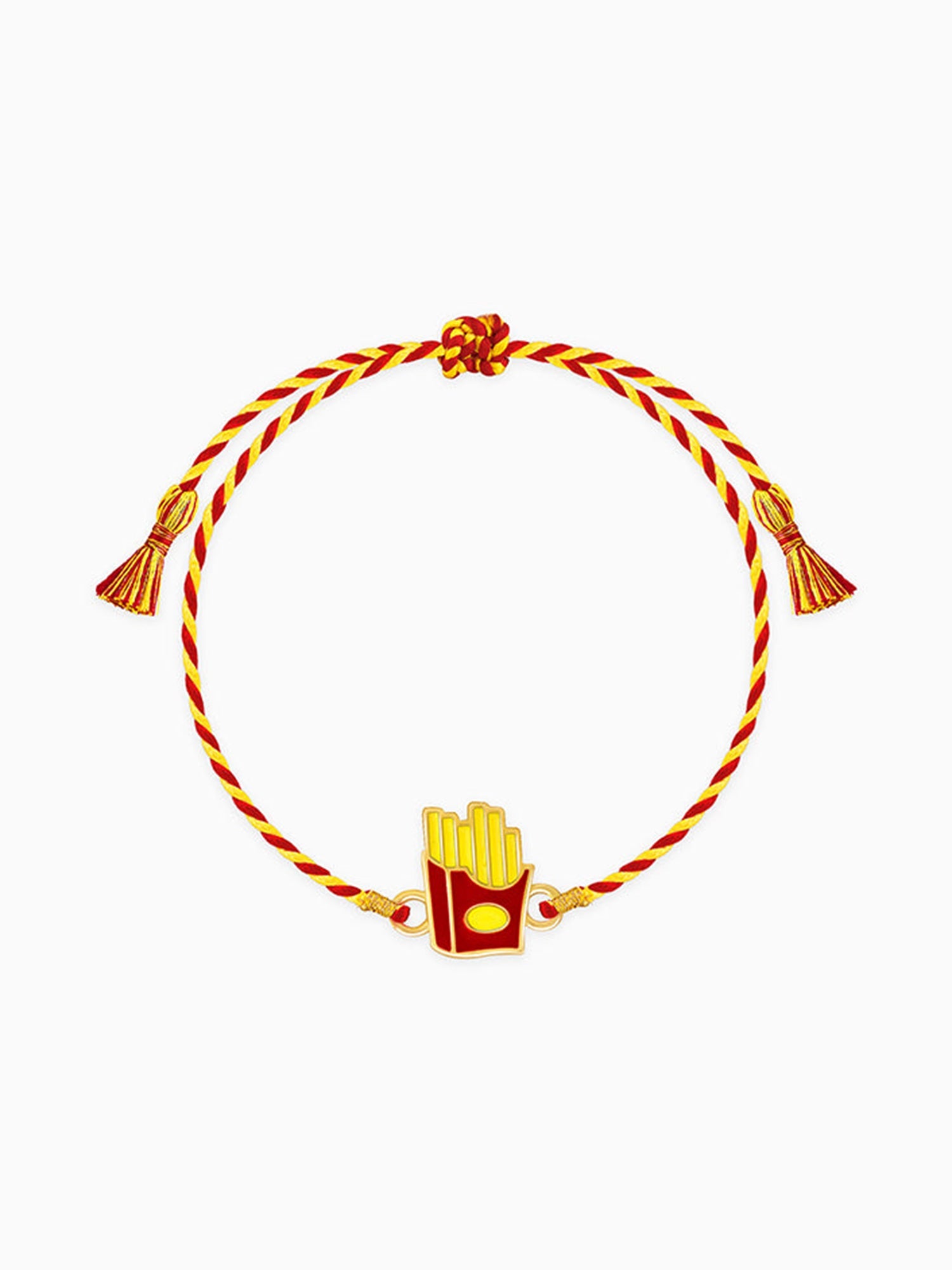 Golden Crispy Bliss Rakhi for Kids
