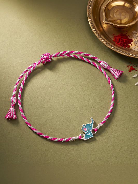 Silver Ellie Rakhi For Kids