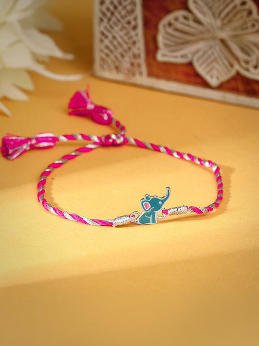 Silver Ellie Rakhi For Kids