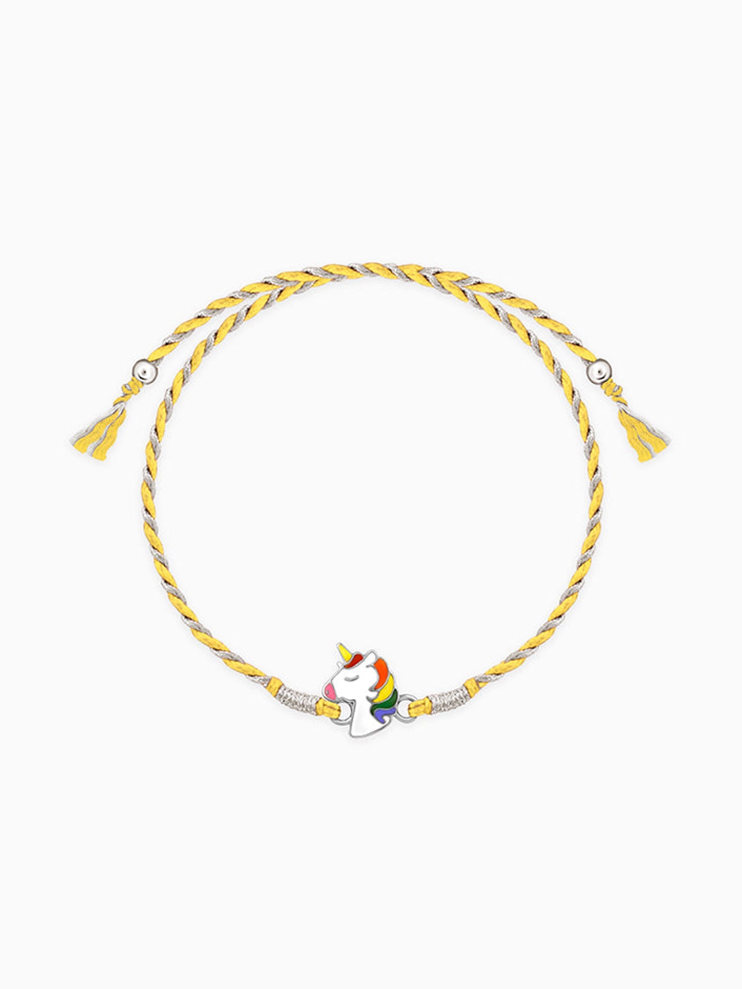 Silver Unicorn Rakhi for Kids