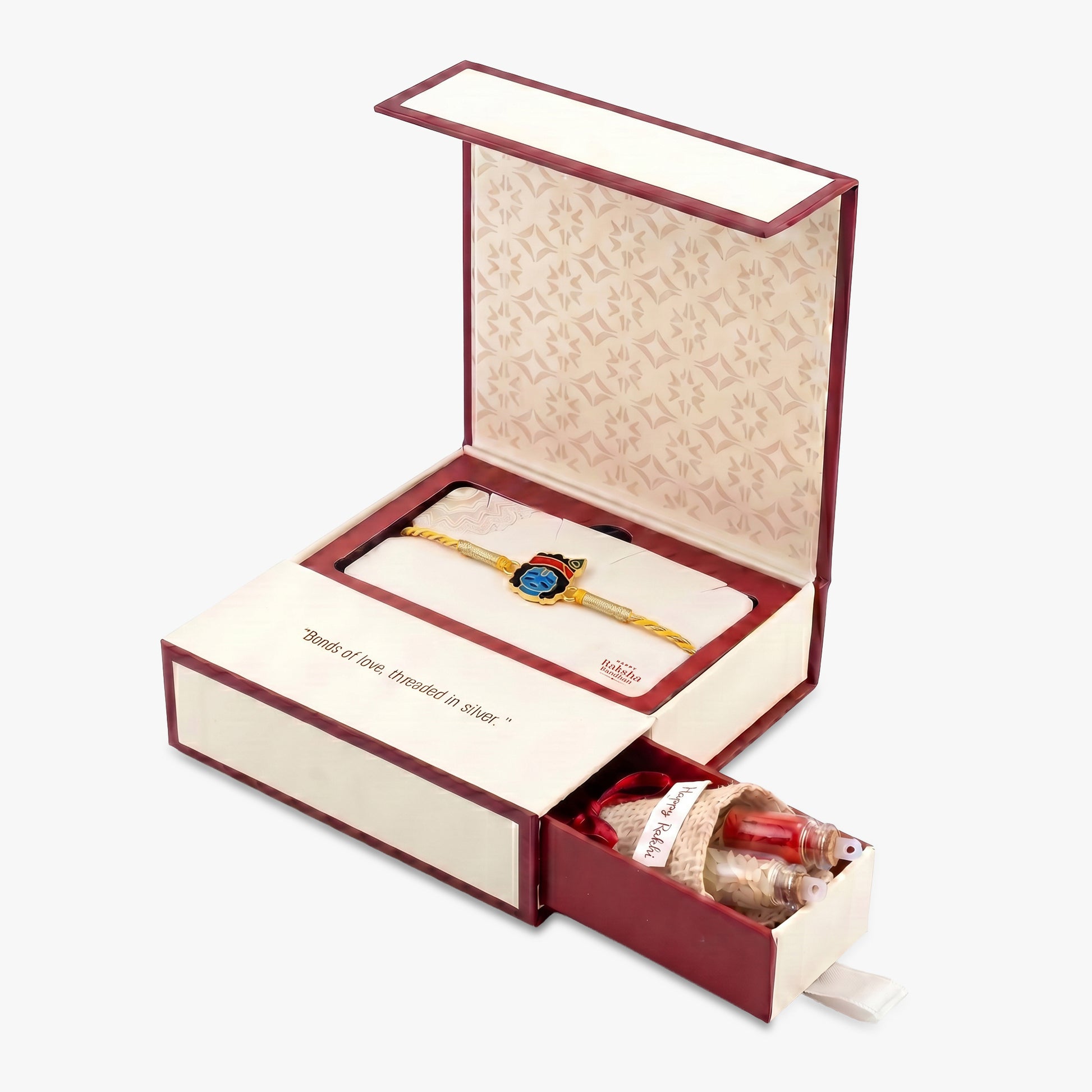 Golden Kanhaiya Kids Rakhi