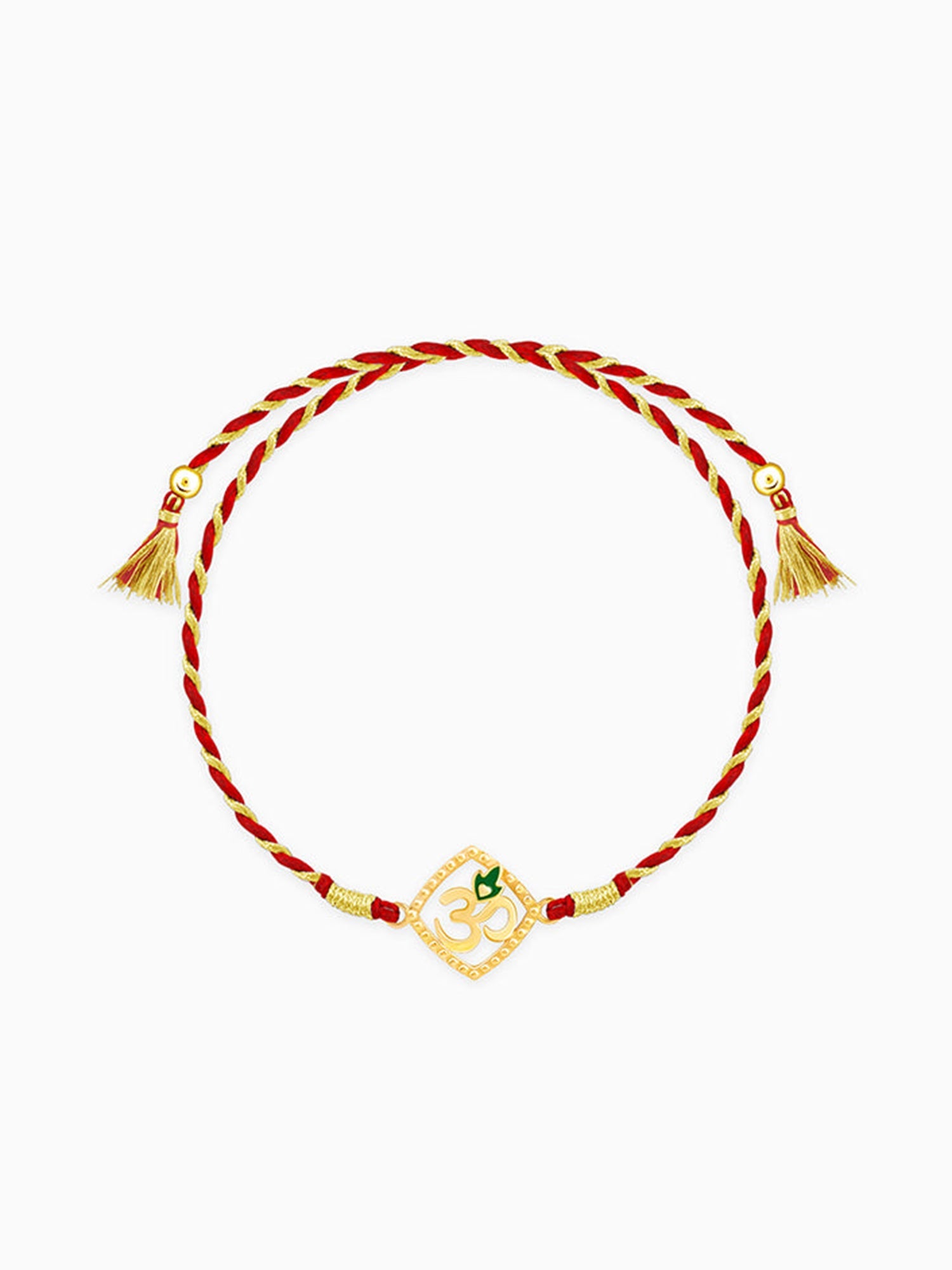 Golden Omkara Rakhi
