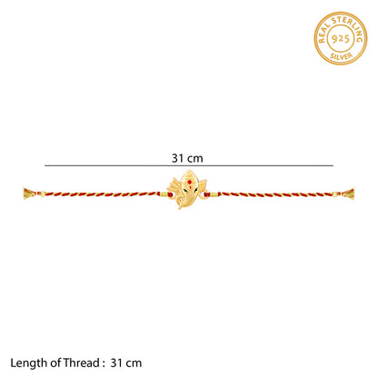 Golden Bala Ganpati Rakhi