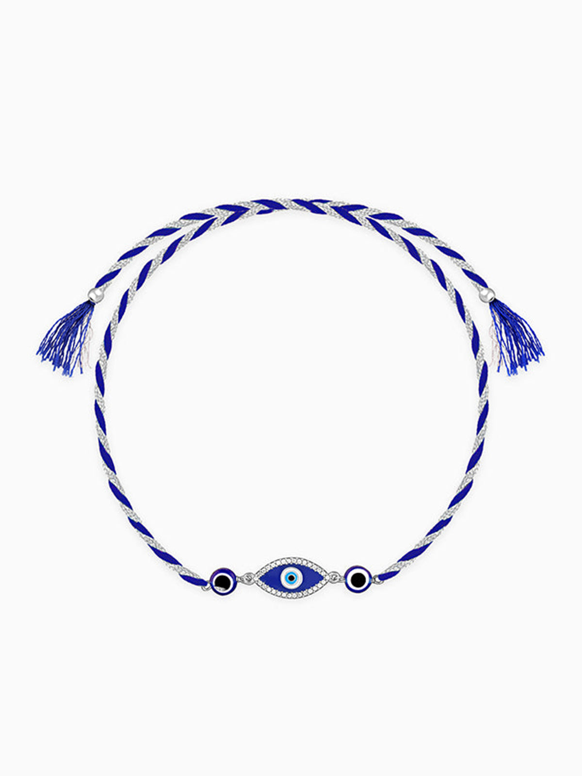 Silver Nazar Rakhi