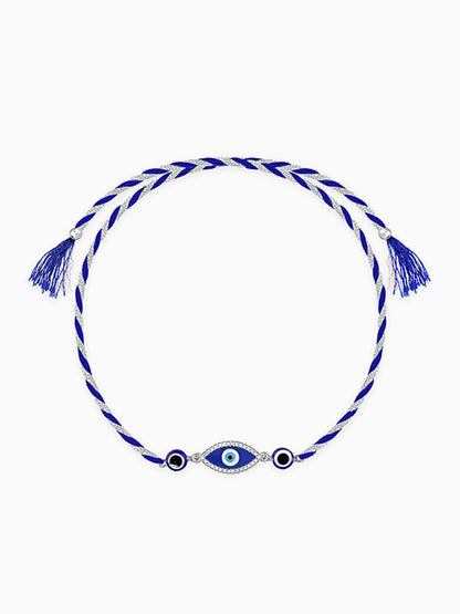 Silver Nazar Rakhi