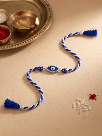 Silver Nazar Rakhi