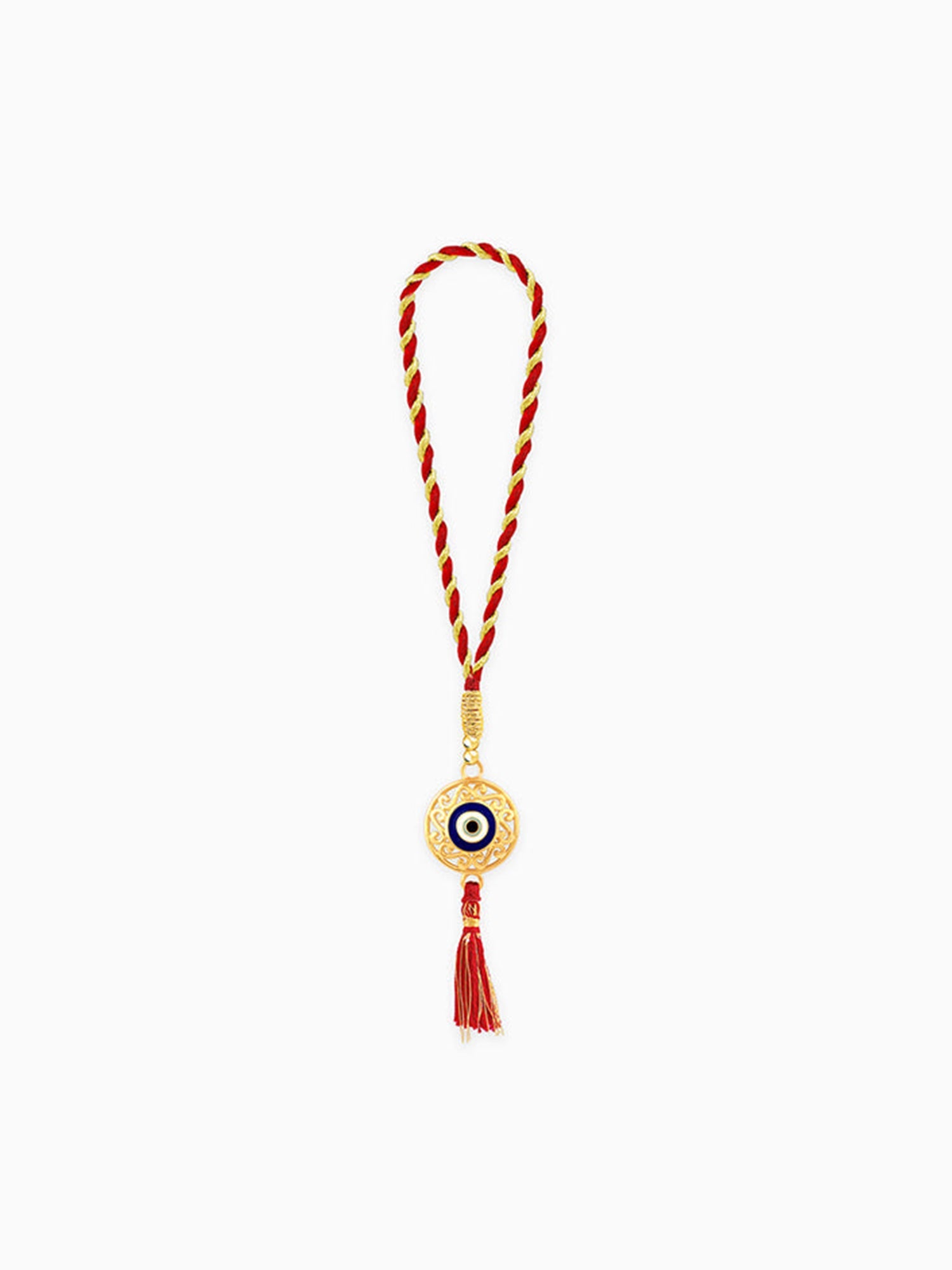 Golden Mandala Evil Eye Lumba Rakhi