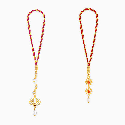 The Bhabhi's Joy Lumba Rakhi Set of 2