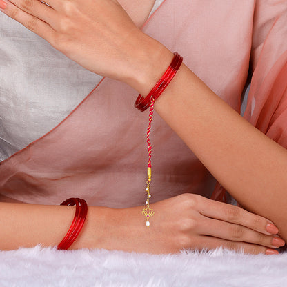 The Bhabhi's Joy Lumba Rakhi Set of 2