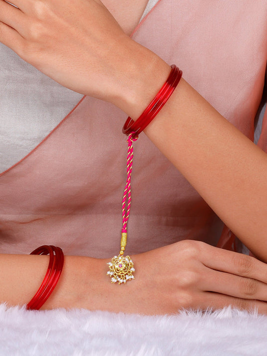 Golden Royal Lumba Rakhi
