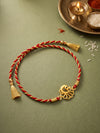 Golden Peacock Rakhi