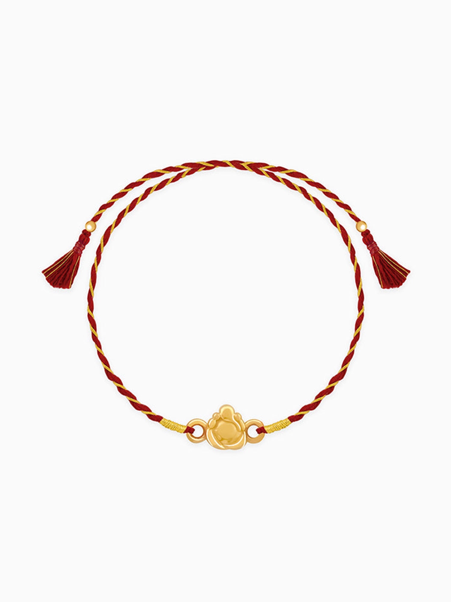 Golden Gajamukha Rakhi