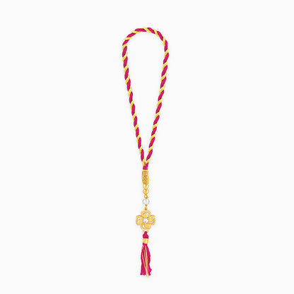 Golden Fleur Lumba Rakhi