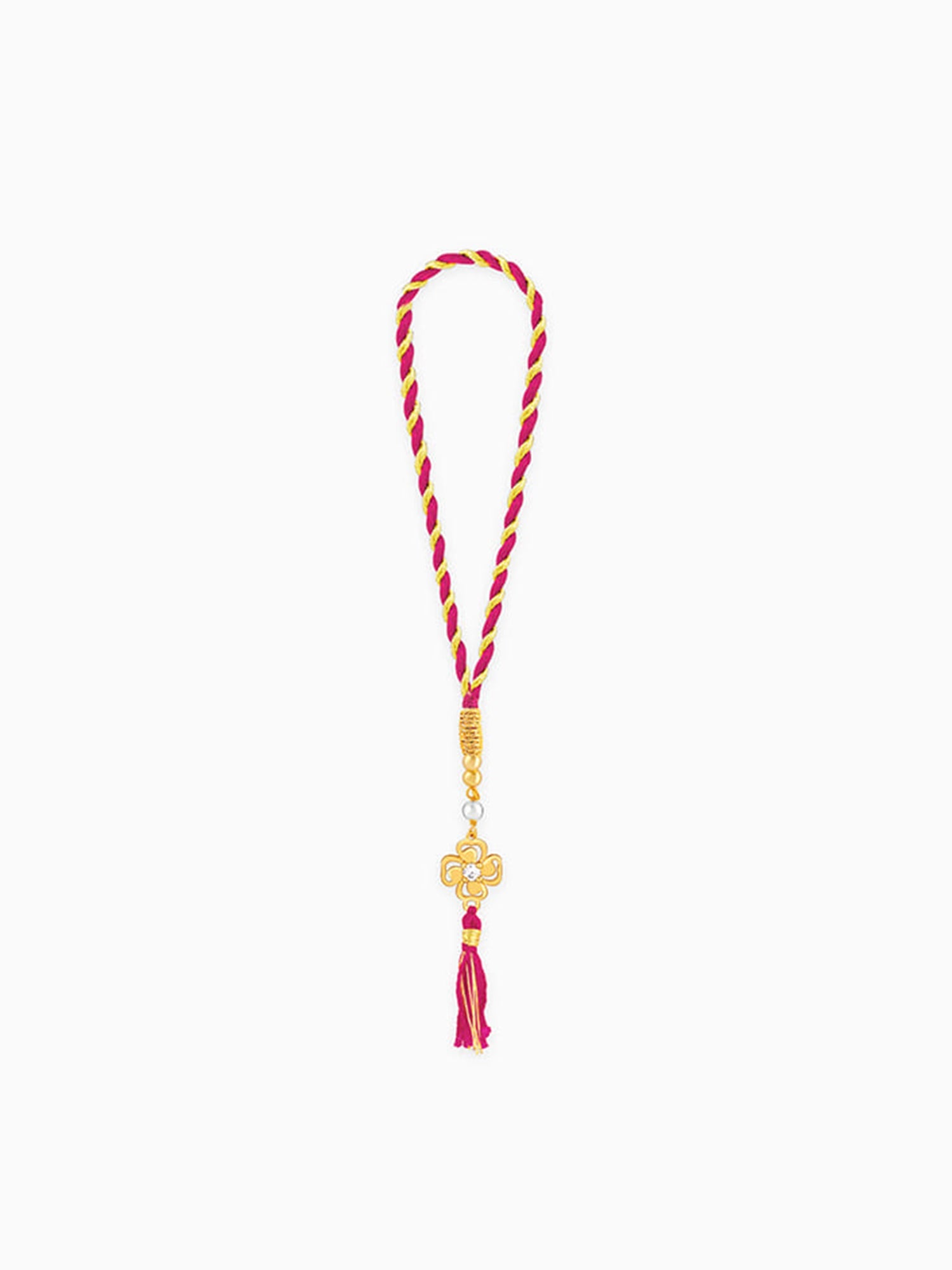 Golden Fleur Lumba Rakhi