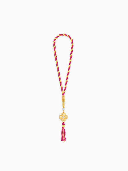 Golden Fleur Lumba Rakhi
