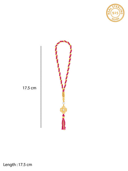 Golden Fleur Lumba Rakhi