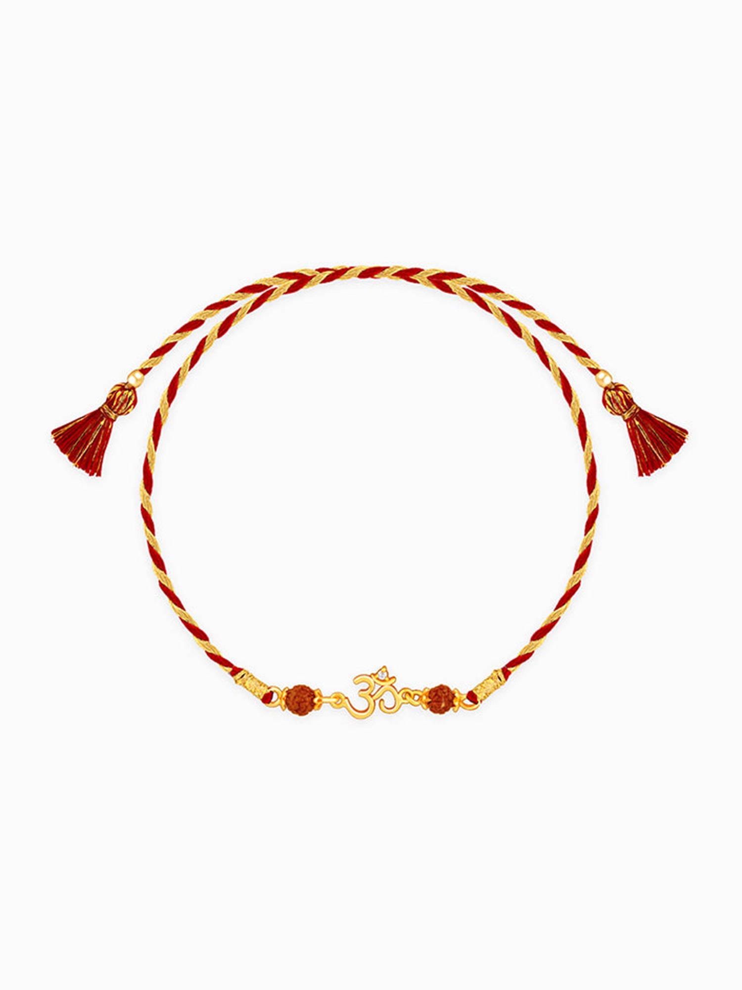 Golden Omkar Rakhi