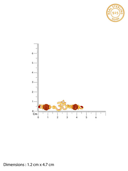 Golden Omkar Rakhi