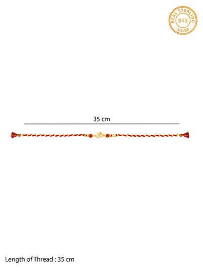 Golden Omkar Rakhi