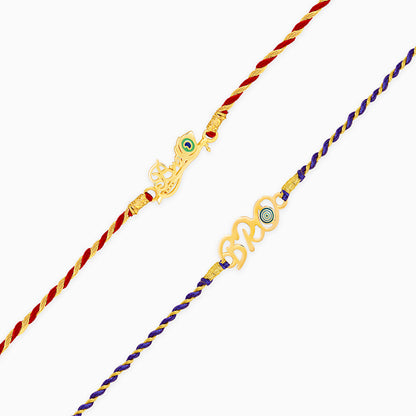 He Deserves It (Mostly) Rakhi Set of 2