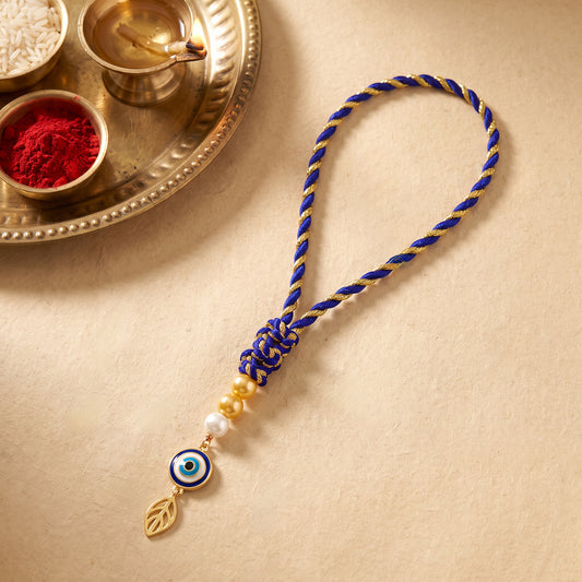 Golden Evil Eye Lumba Rakhi
