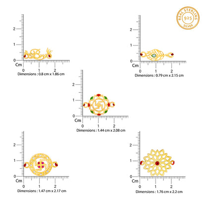 Ultimate Bro's Delight Rakhi Set of 5