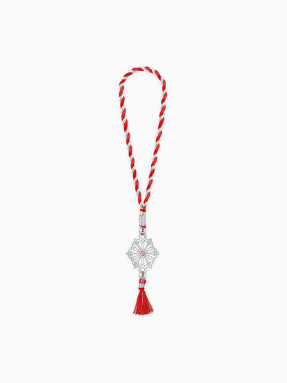Silver Blooming Floral Lumba Rakhi