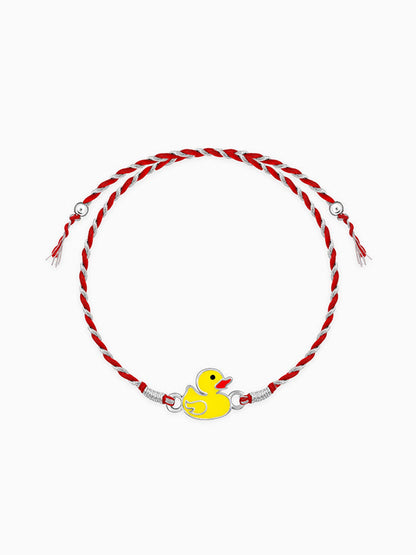 Silver Quack-tacular Rakhi for Kids