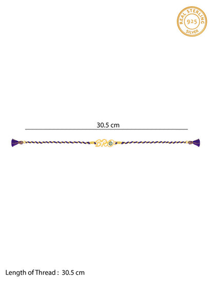 Golden Brother Evil Eye Rakhi