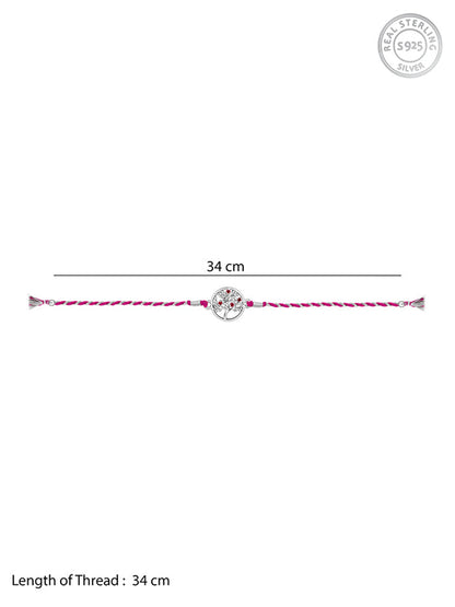 Silver Tree of Life Rakhi