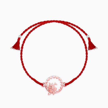 Rose Gold Swan Rakhi
