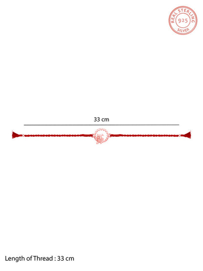 Rose Gold Swan Rakhi