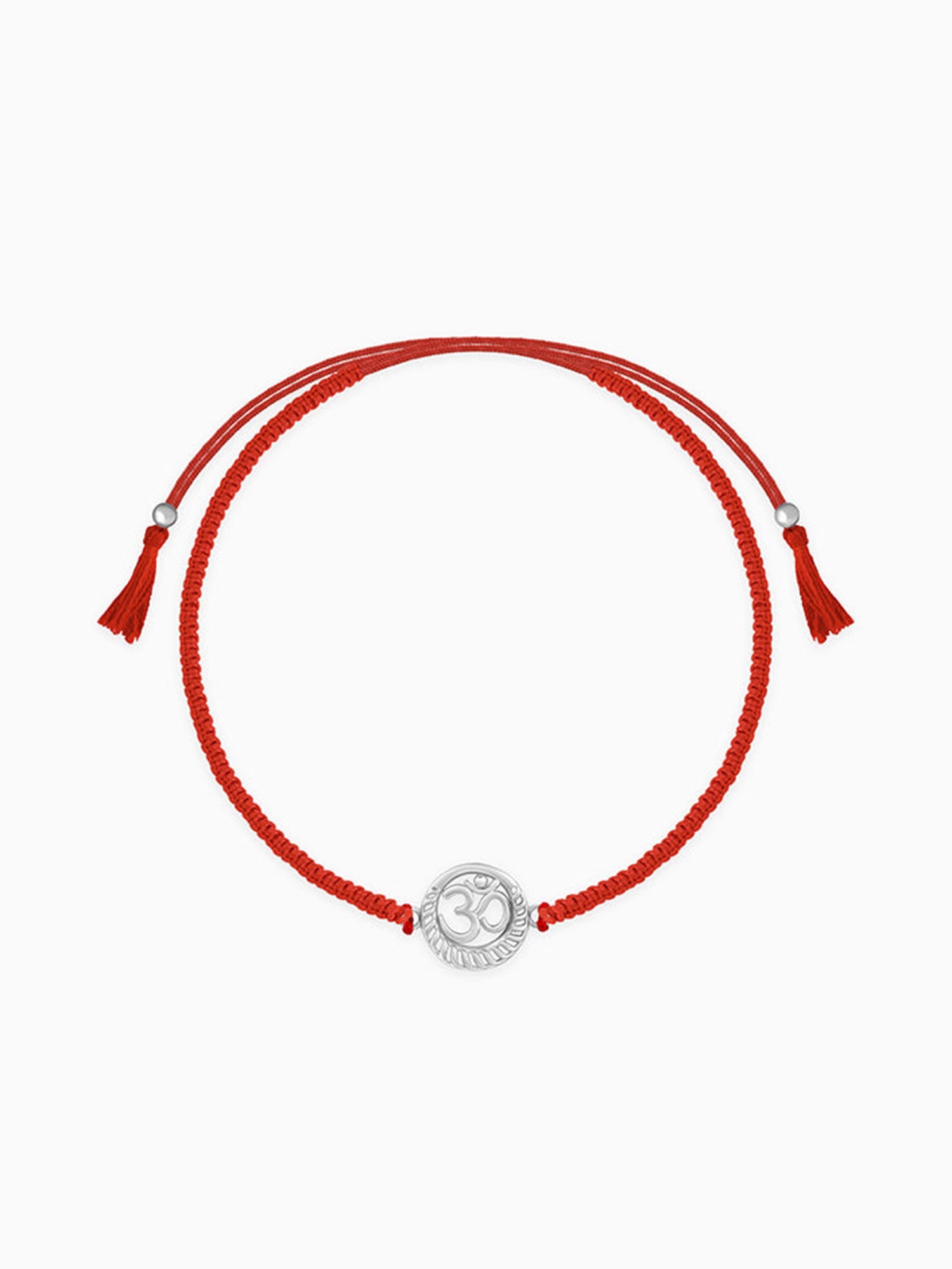 Silver Om Namah Shivaya Rakhi