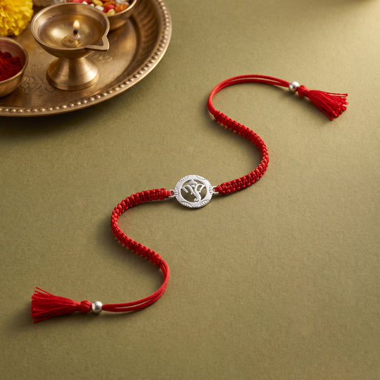 Silver Lambodara Rakhi