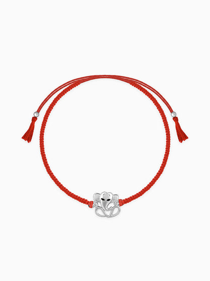Silver Gajanana Rakhi