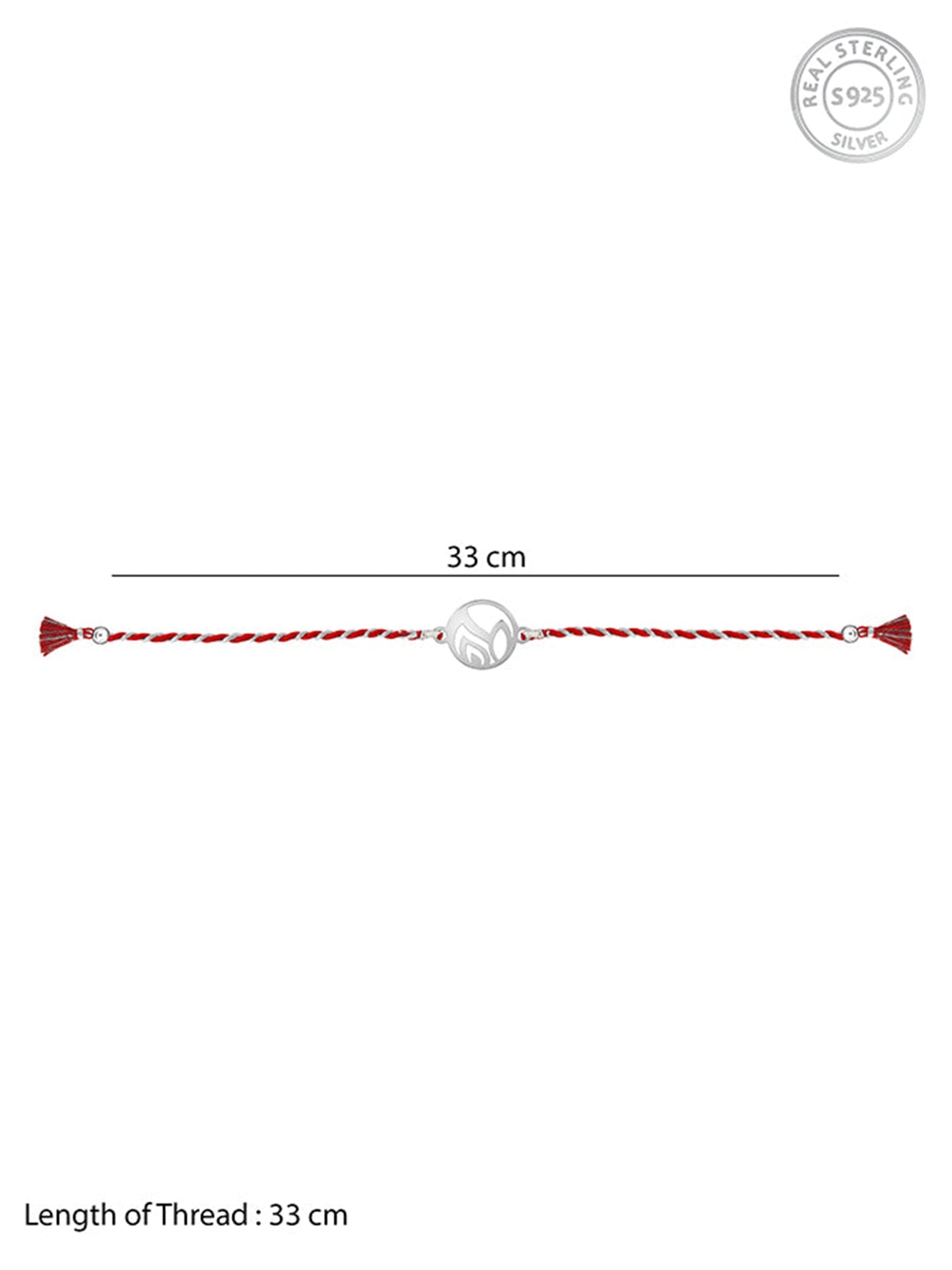 Silver Keshava Rakhi