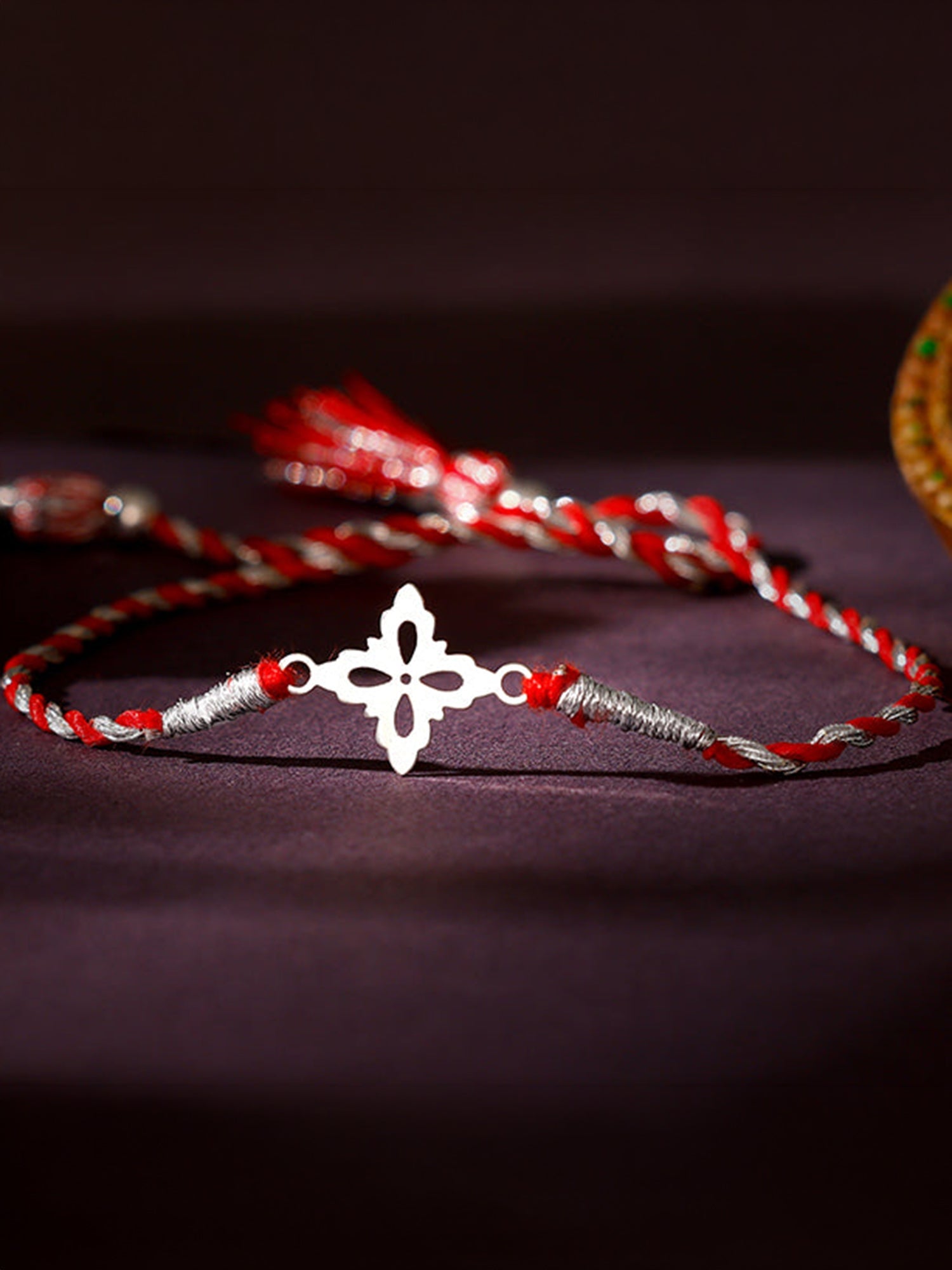 Silver Regalia Rakhi