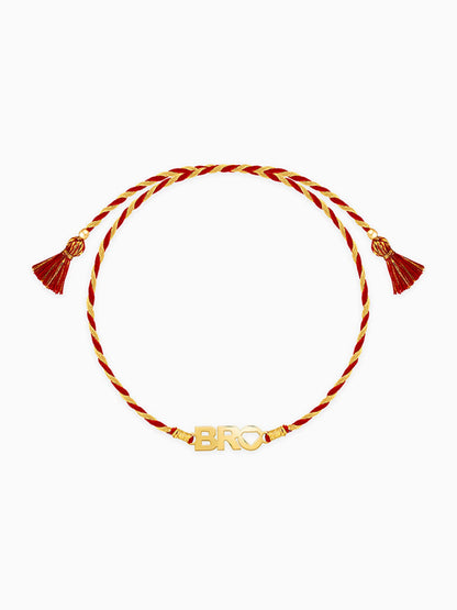 Golden Perfect BRO Rakhi